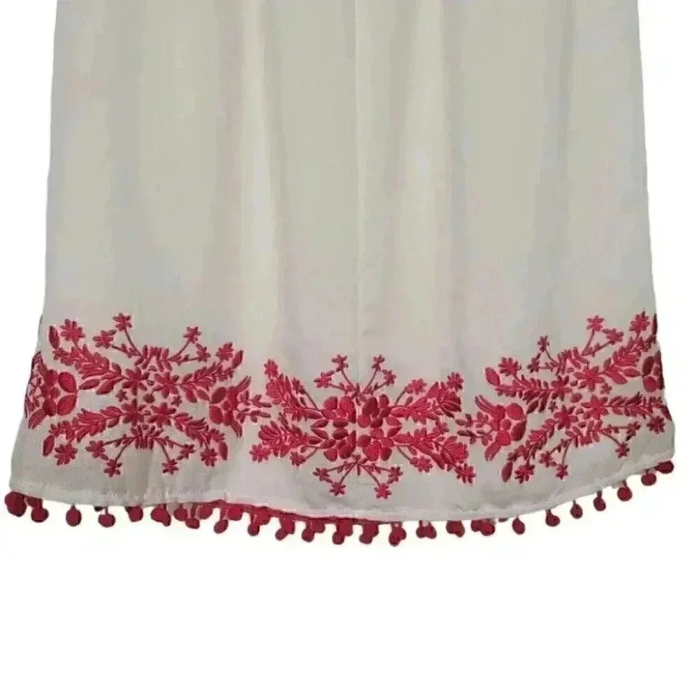 Forever 21 Women Off Shoulder Short Sleeve Bohemian Dress - Picture 7 of 13